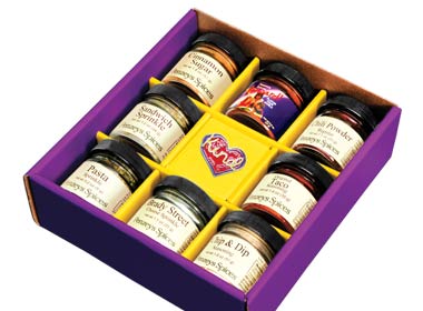 Gift Box Kind Heart Seasoning jar Penzeys