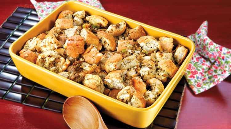 Classic Sage and Sausage Dressing